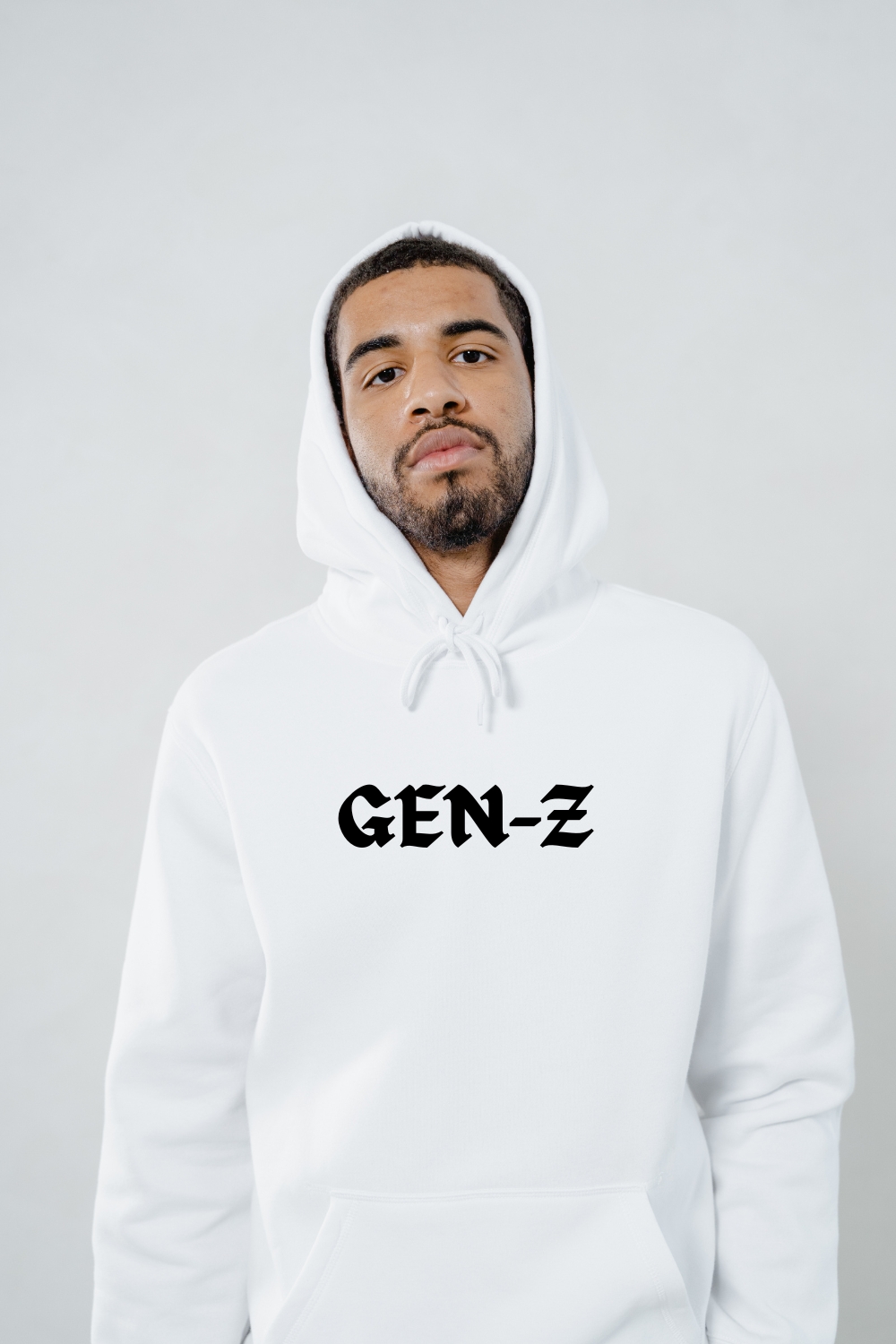 Treandz premium Customized Hoodie White Color (GenZ)